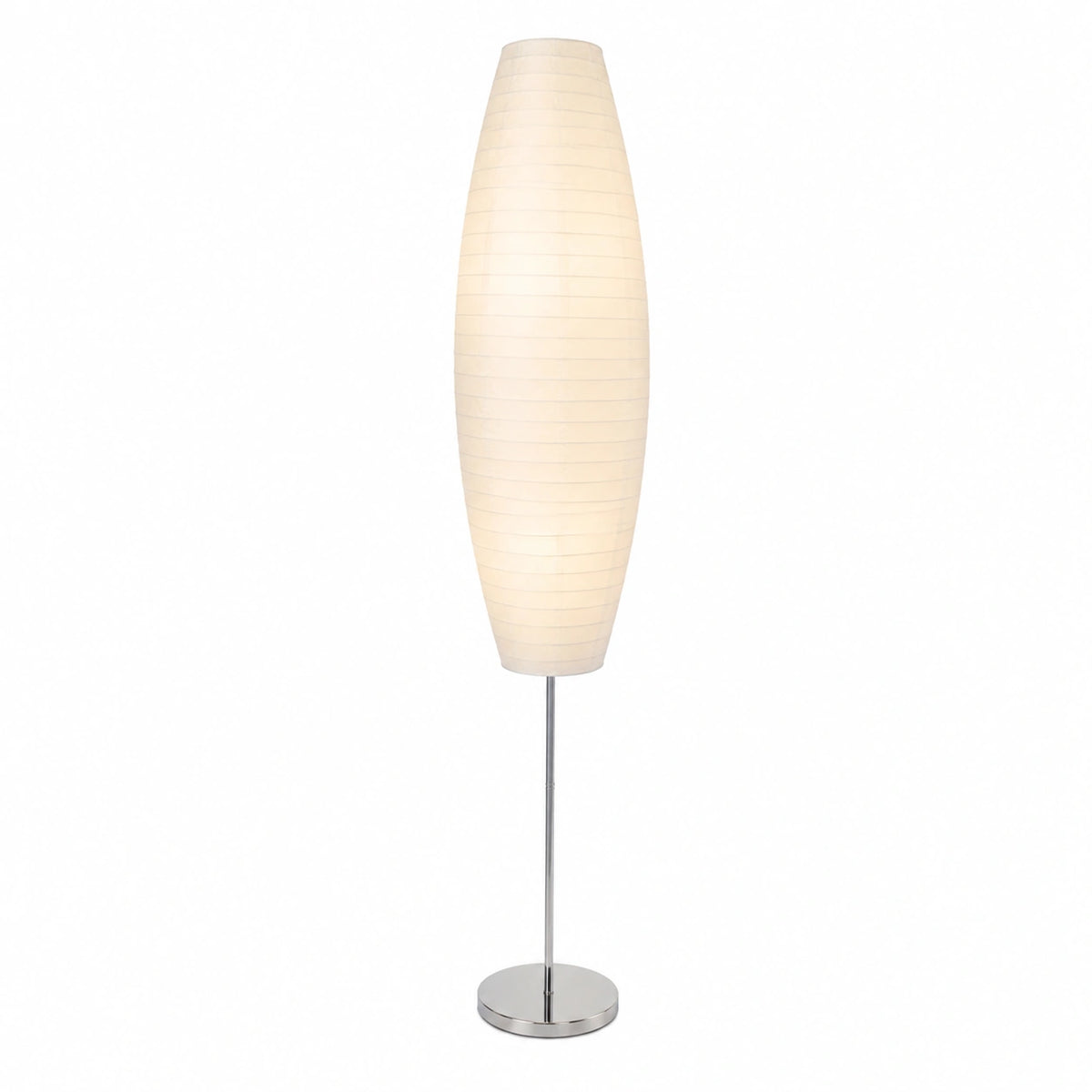 Set di Lampade da Terra in Carta di Riso - Perfette per la Decorazione del Soggiorno e della Camera da Letto - 59'' Tall(1PC)